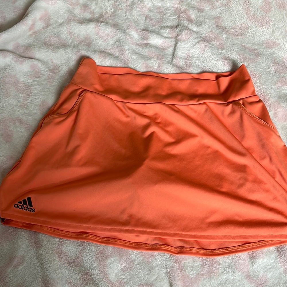 Adidas Orange Skirt
